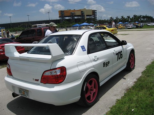 if that sti was whitei rock that shit with pink wheels yeah i said it