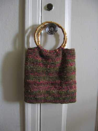 Pretty knit bag