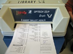 Election day; CC-licensed by amateur on flickr