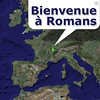 La carte interactive de Romans-sur-Isre
