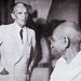 Jinnah sees off Gandhi at his Bombay home
