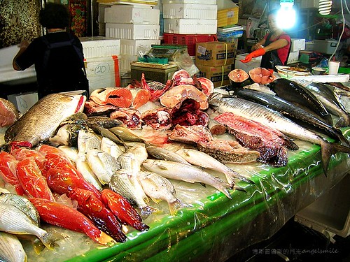 布袋觀光魚市 - 魚販