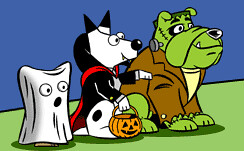 Dogpile Halloween 2006 Search Engine Logos
