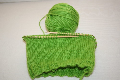 this week's knitting