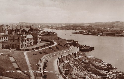 Plymouth Aquarium from the Hoe, 1933