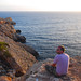 Ibiza - Watching the sunset on the horizon