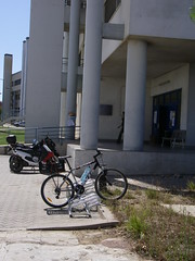 Bicicleta estacionada