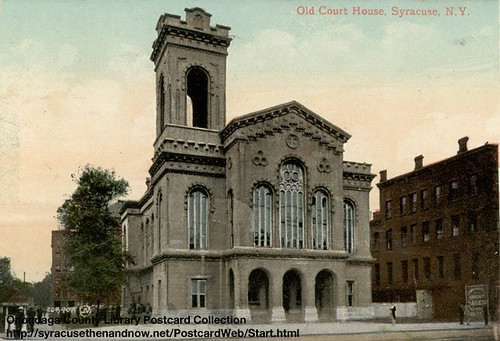 Third Onondaga County Courthouse - Postcard