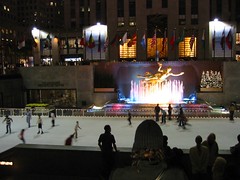Skating at Rockefeller Center