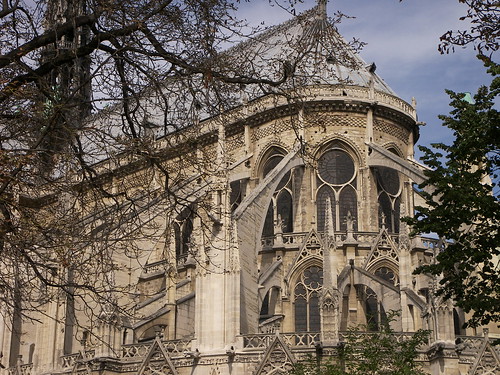 Rear of Notre Dame