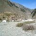 Village with still some relief tents after the earthquake