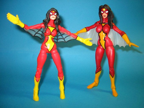 Marvel Legend and Marvel Select Spider Woman