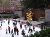 Ice Skating in the Rockefeller Plaza