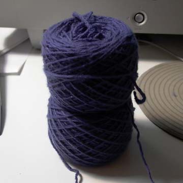 zen blue yarn