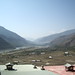 Roof of Hindu Kush heights Hotel and the Chitral Valley