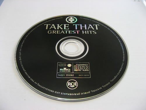 The CD of TAKE THAT - GREATEST HITS