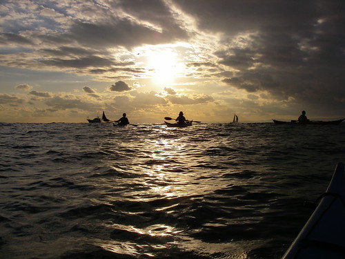 Kayak from horizon