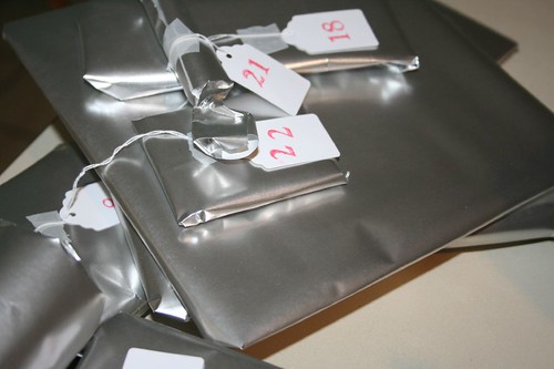 advent gifts, numbered
