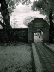 Gateway to courtyard