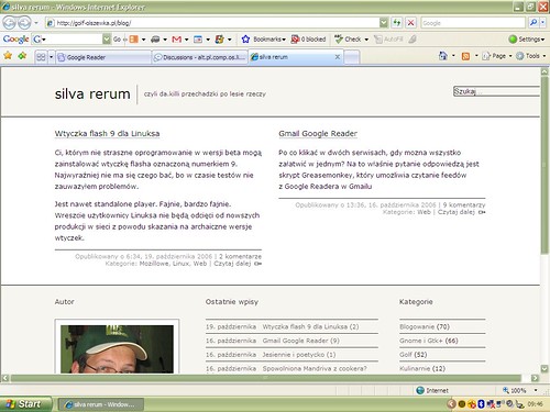 "silva rerum" w Internet Explorer 7