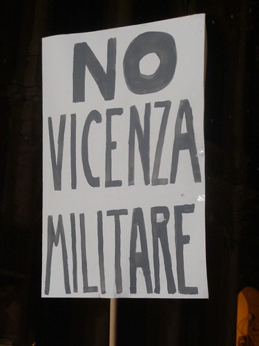 No Vicenza militare