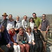 A group photograph at Michni Post looking towards the Afgan border