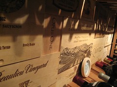 wine cellar, box tops