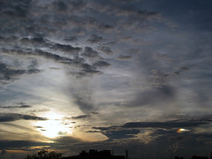 02 Sunset and Rainbow Cloud