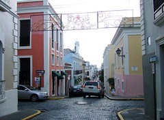 Colorful buildings in Old San Juan