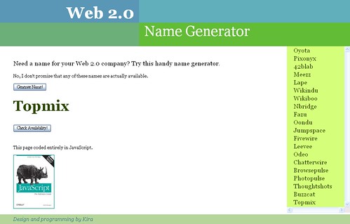 web20_name_gene (by joaoko)