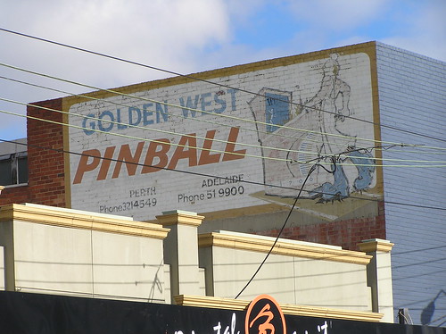 Sign - Golden West Pinball in Richmond