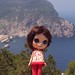 Ibiza - addy on cliff