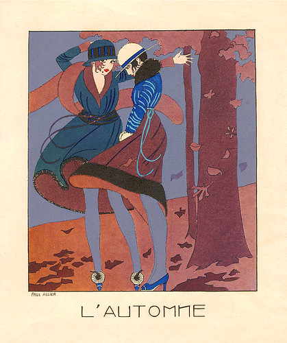 Paul Allier, Estampes Pour Votre Chambre magazine, L'Automne, 1925