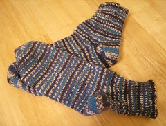 Blue Stripe socks