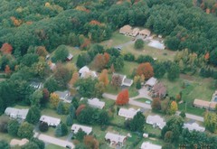 Massachusetts Fall Aerial