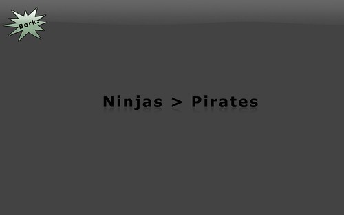 Ninjas and Pirates Background