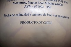 Producto de Chile