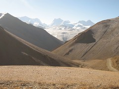 Last Morning on Tibetan Plateau