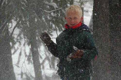Julian in Snow