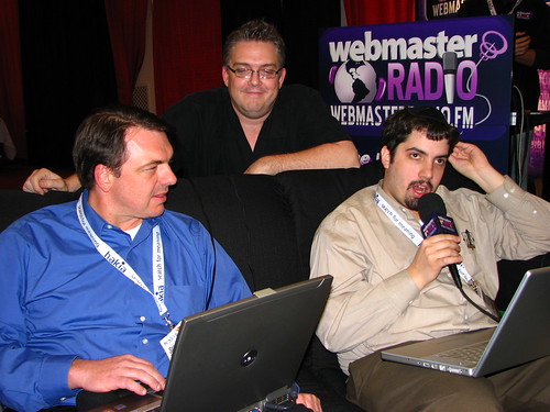 Search Pulse Live at WebmasterRadio SES Chicago Booth with Barry, Chris and Darron