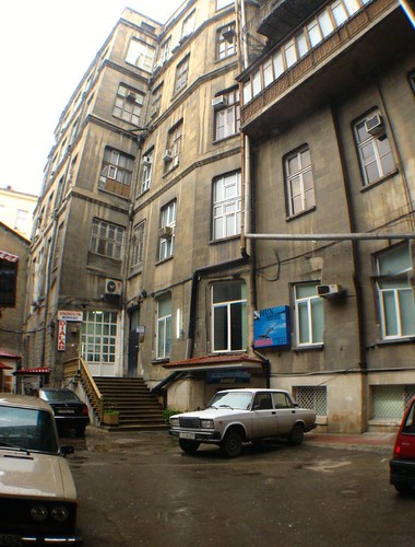 Buildings in Baku, Azerbaijan