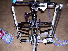 4. Lego Knitting Machine