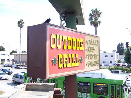 Outdoor Grill Sign