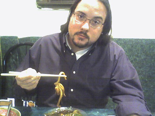 Squid with Chopsticks