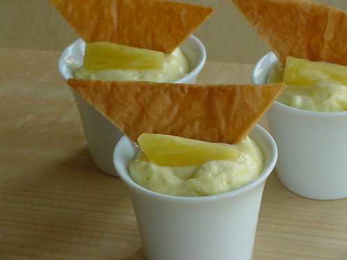 Caramelized Pineapple Mousse