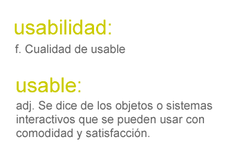 usabilidad-definicion, via Macadamia
