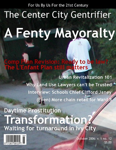 Center City Gentrifier magazine cover