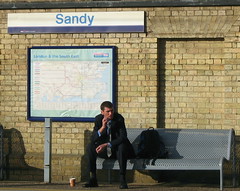 Another contented commuter. I love this photograph. It captures the resignation to our plight.
