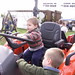 Driving a real tractor!