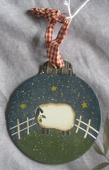 Sheep Christmas Ornament